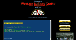 Desktop Screenshot of indiana-caves.org